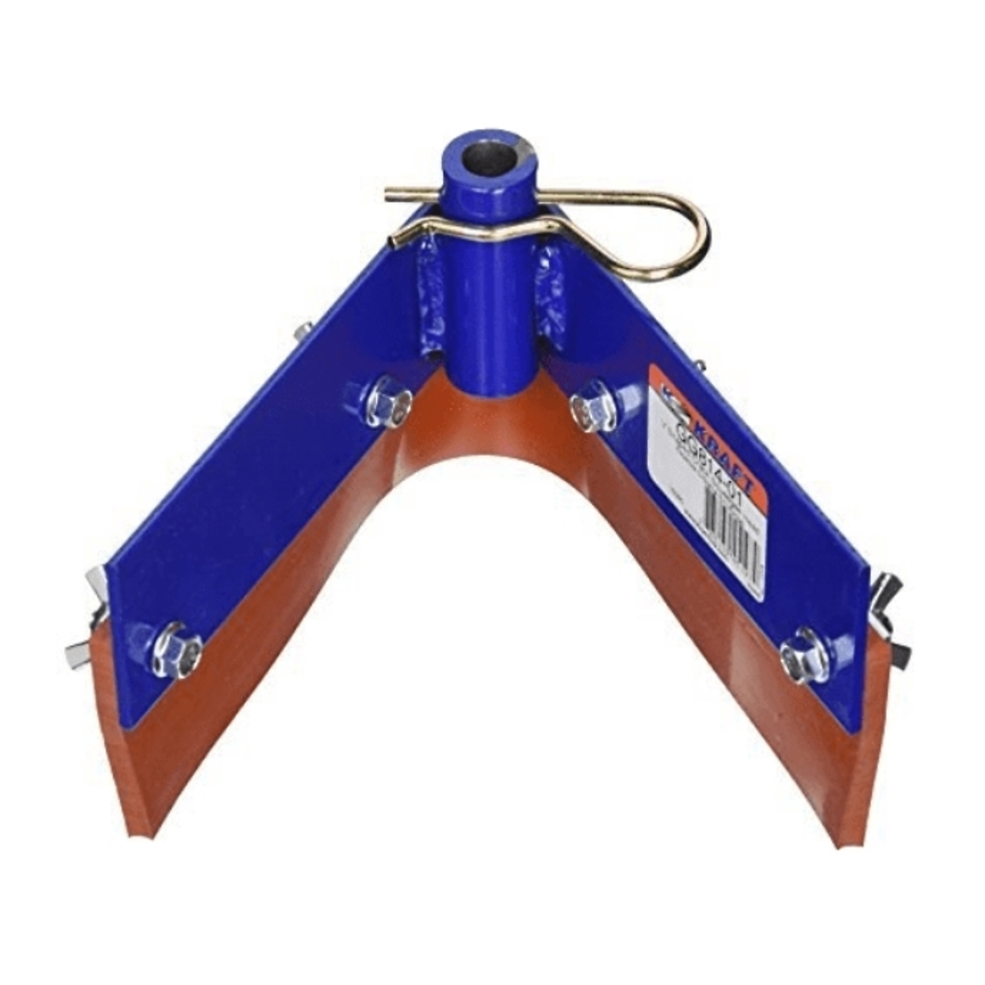 Kraft Tool GG814-01 V-Shape Red Silicone Crack Squeegee Head and Blade ONLY